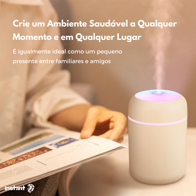 Umidificador de Ar com Aroma H2O